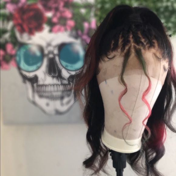 CUSTOM GLUELESS HUMAN HAIR LACEFRONT WIG